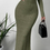 Thumbnail: Square Neck Ribbed Knit Mermaid Hem Dress