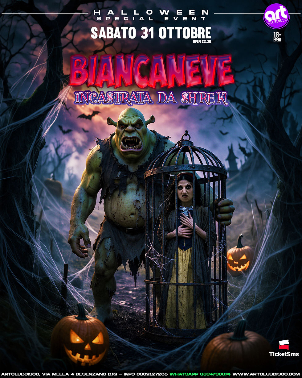 Halloween Special Event "Biancaneve incastrata da Shrek"