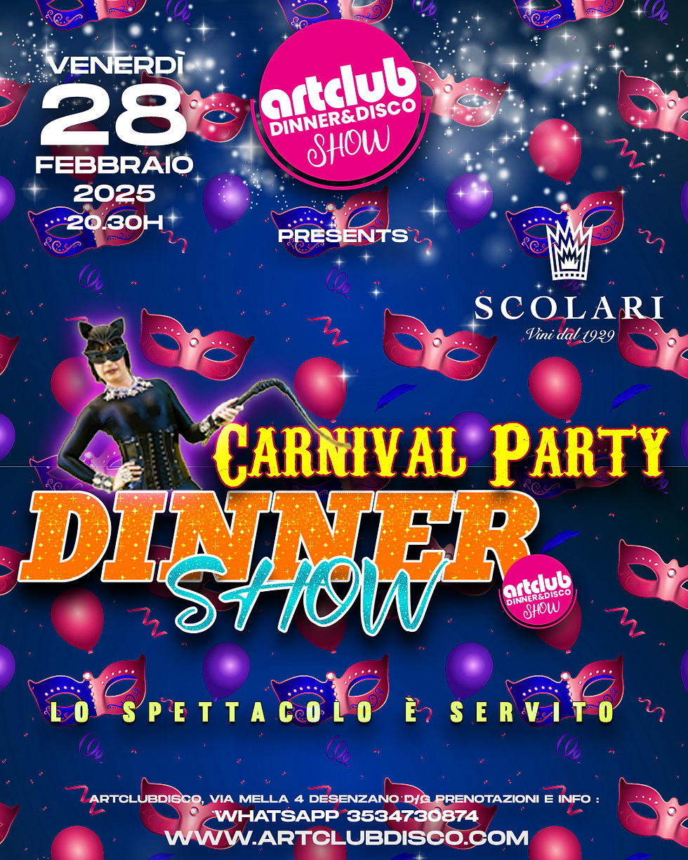 🎉Carnival Dinner SHOW🎉