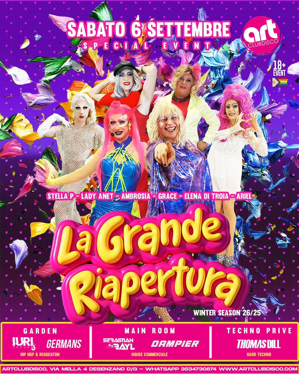 🔥🌈La grande riapertura! Opening Party Winter Season!🌈🔥