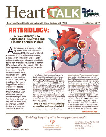 December 2020 Newsletter for the Heart Attack and Stroke Prevention Center of Central Ohio