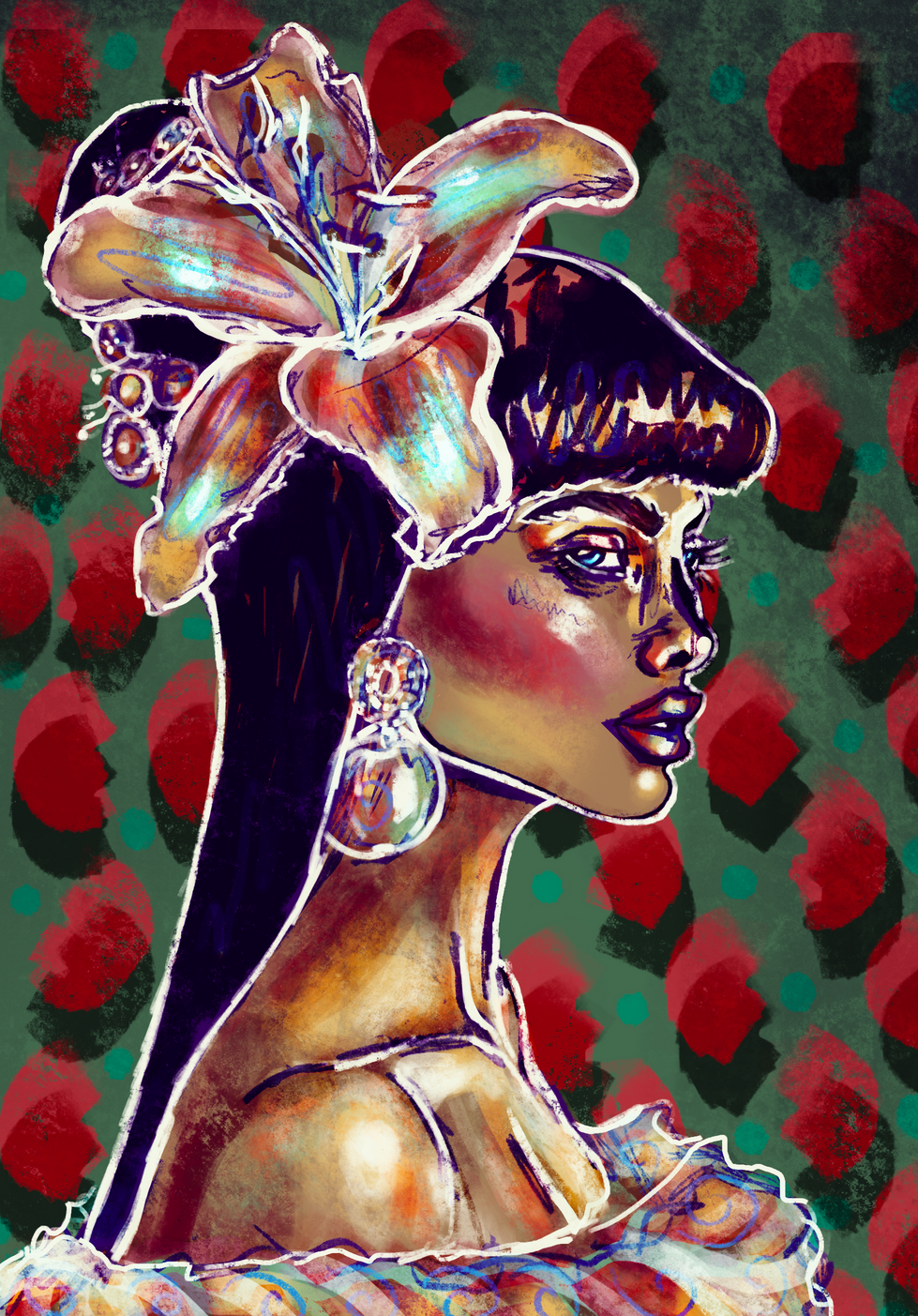 Latin Inspired Portrait
