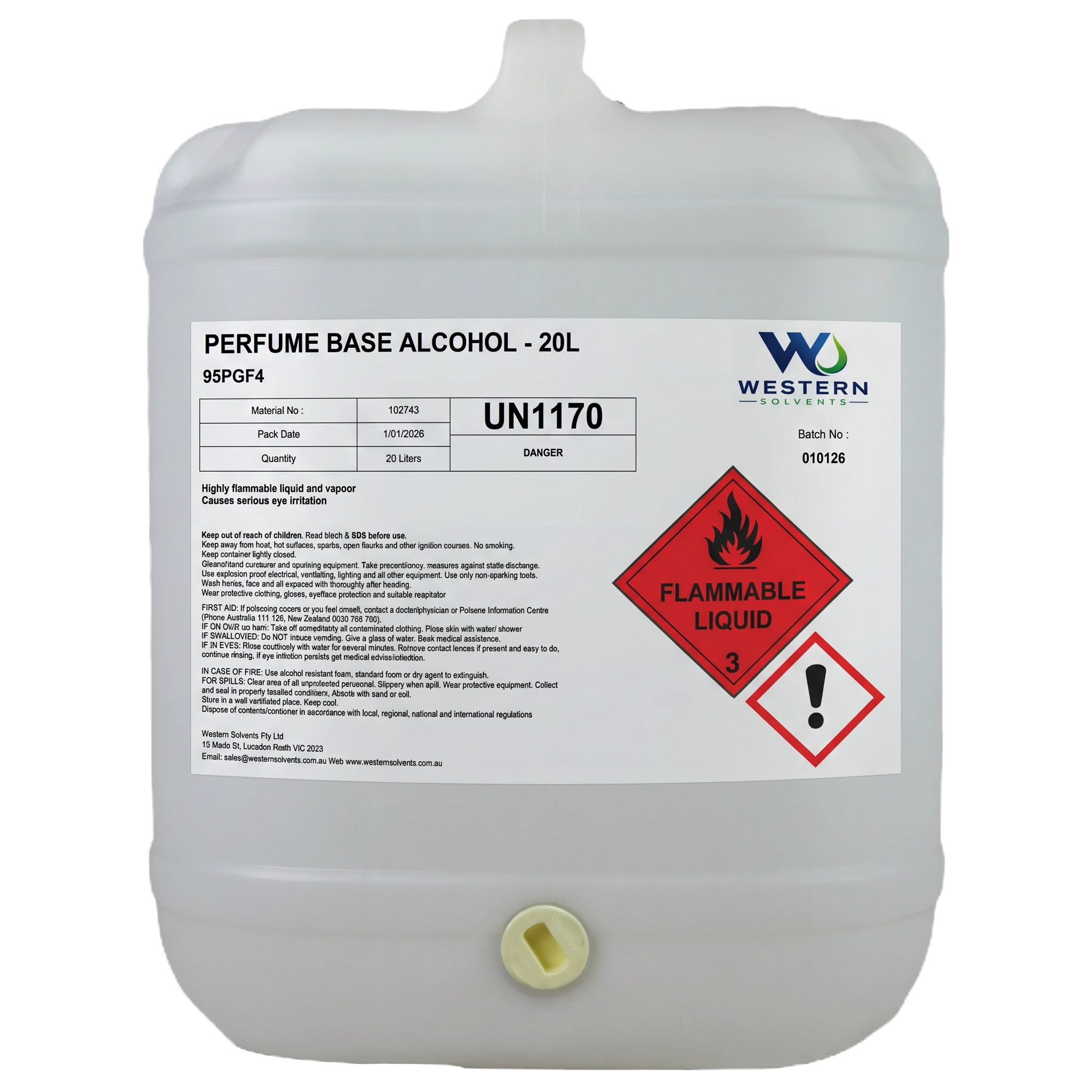 Perfume Base Alcohol