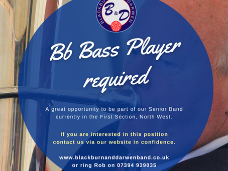 Bb Bass Vacancy
