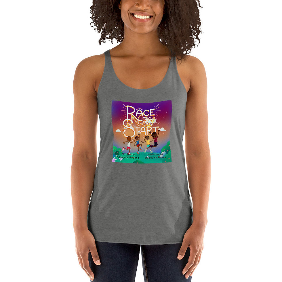 Thumbnail: Race to a New Start Women's Racerback Tank