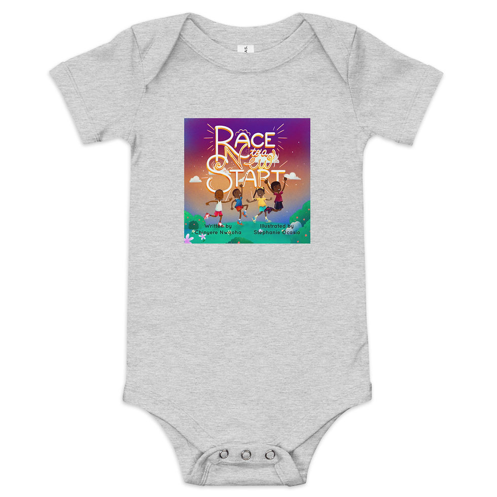 Thumbnail: Race to a New Start Baby Onesie