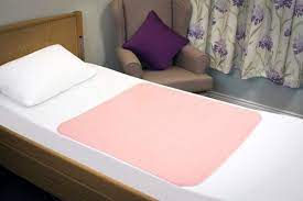 Washable Bed Protection Pads without Tucks - Pink