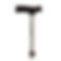 Adjustable, Folding Walking Stick - Stained Glass