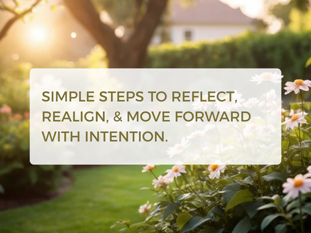 How to Create Your Own Mid-Year Reset Ritual