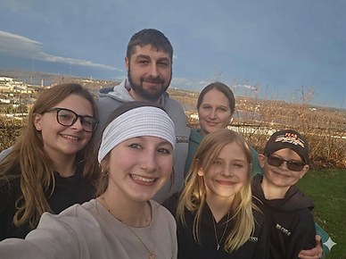 BS custom family on vacation.