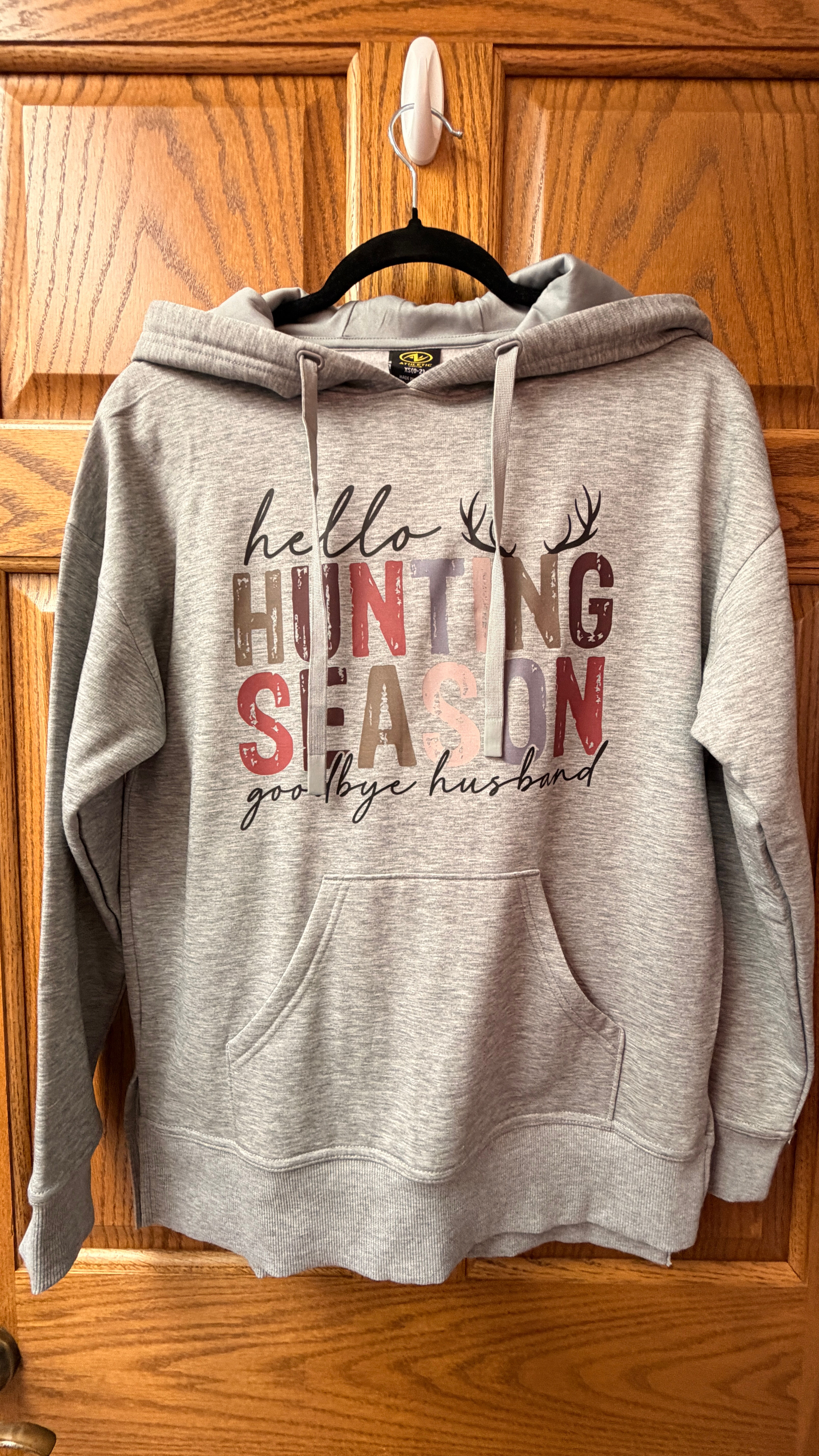 Hello Hunting Season – Custom Hoodie - Gray