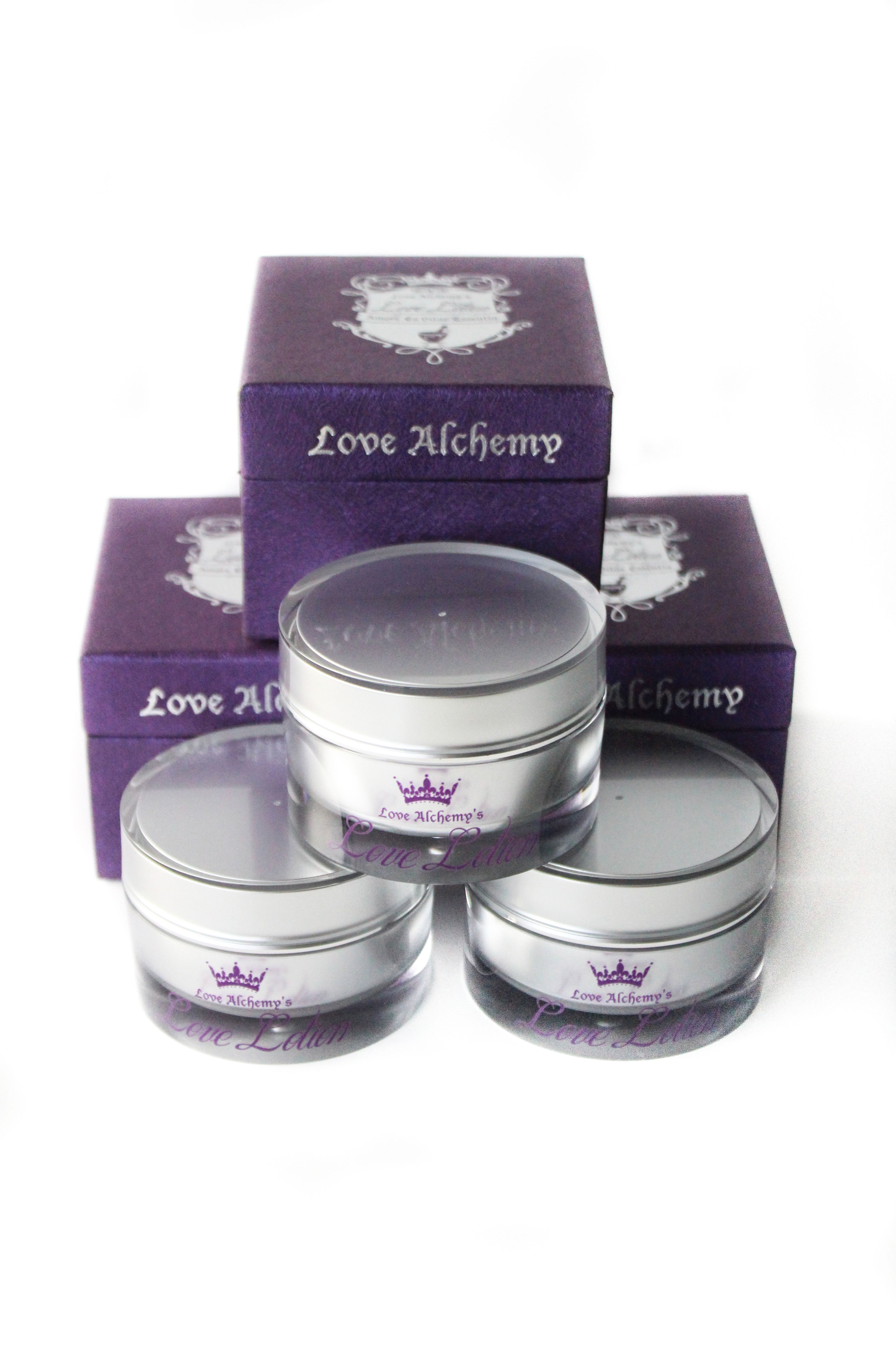 Love Lotion 3-pack of 50ml/1.7oz jars