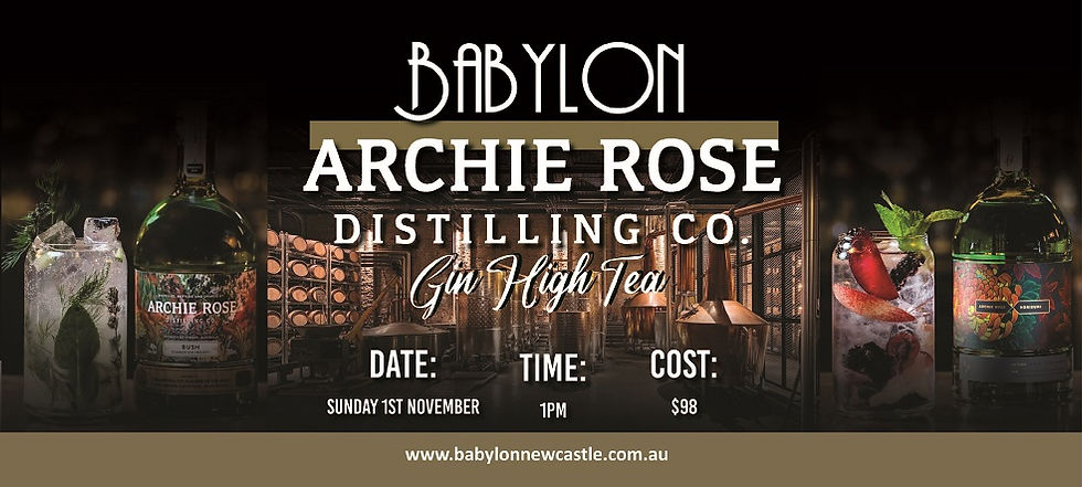 Archie Rose Gin High Tea