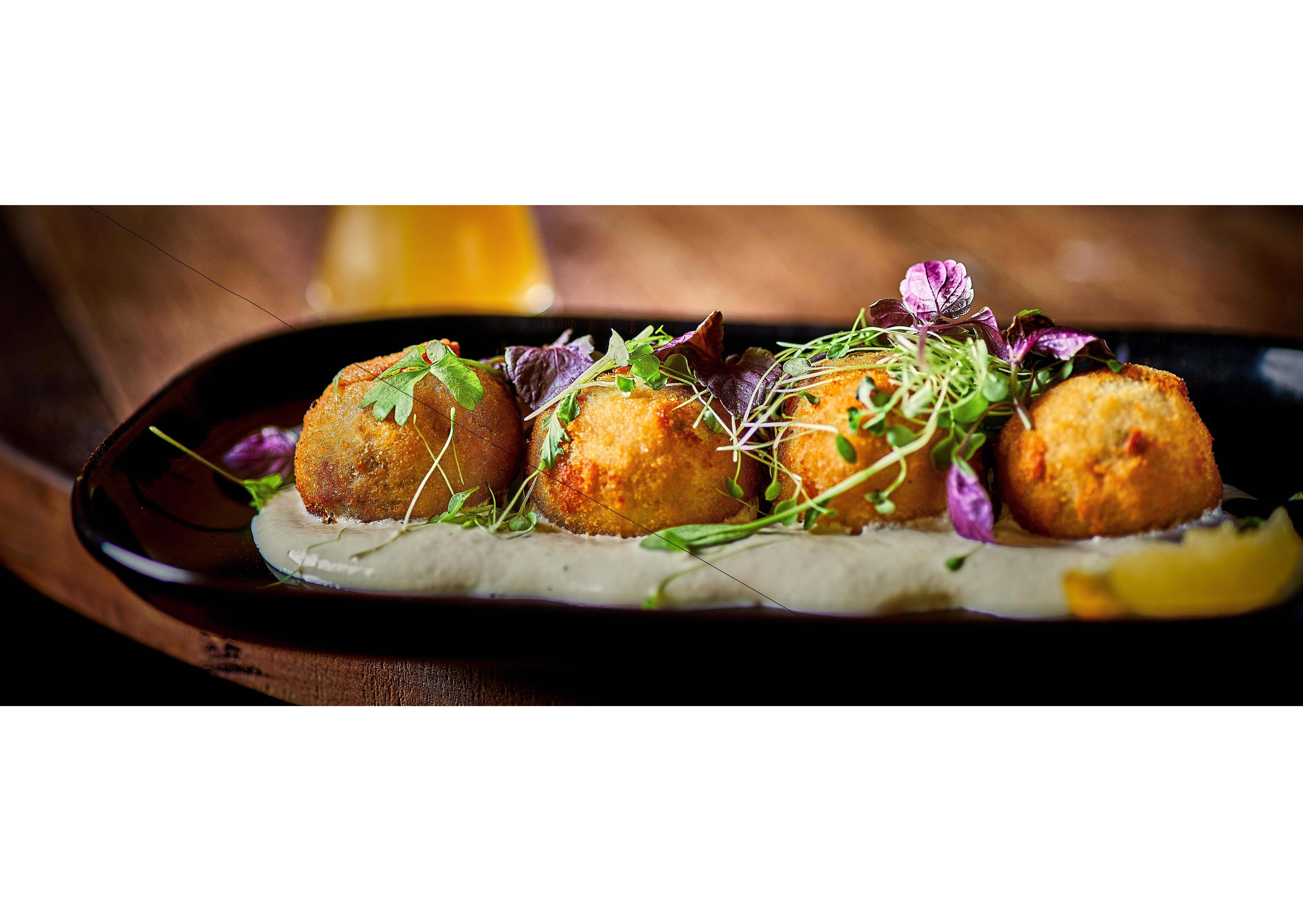 Arranged Food and Objects