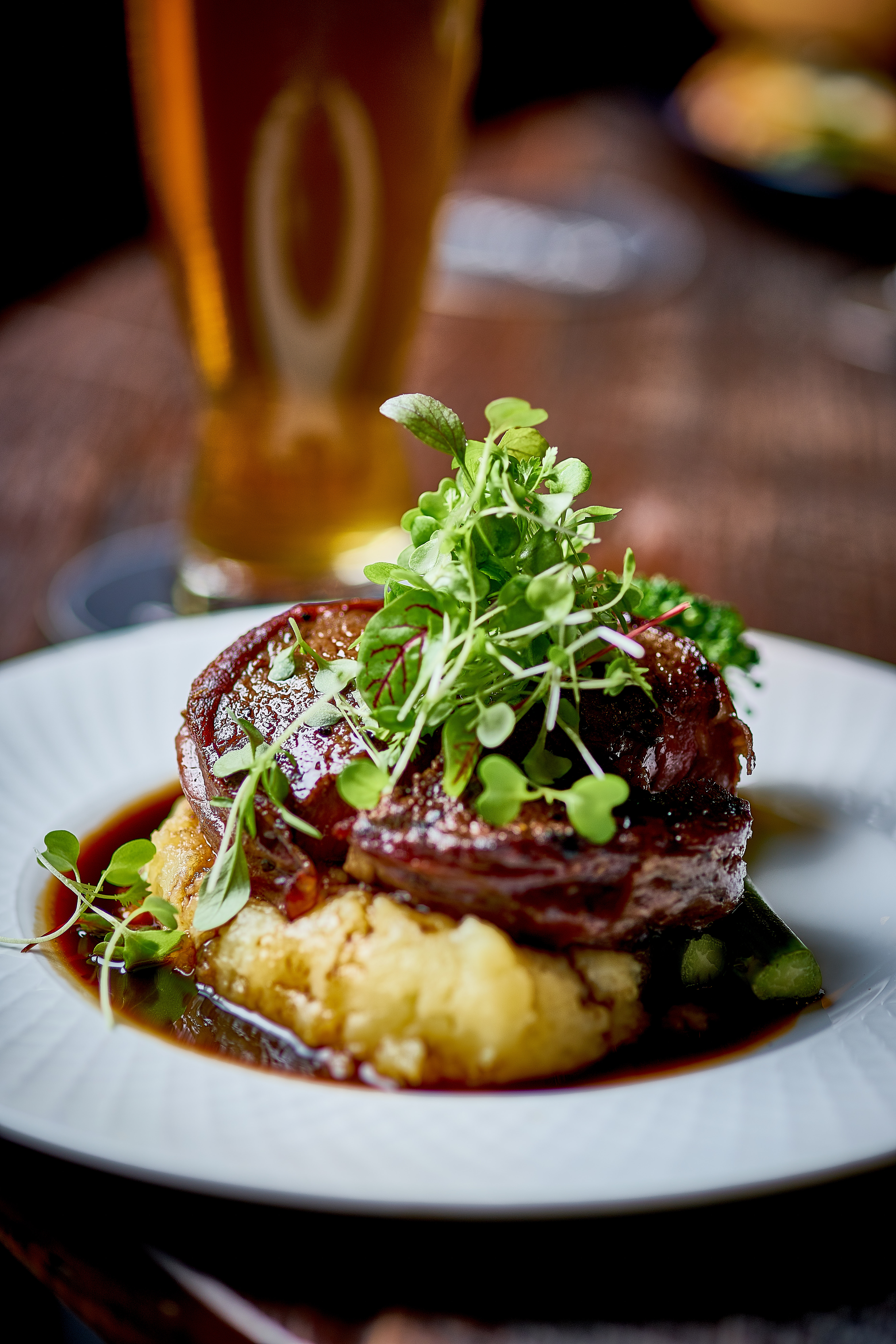Arranged Food and Objects