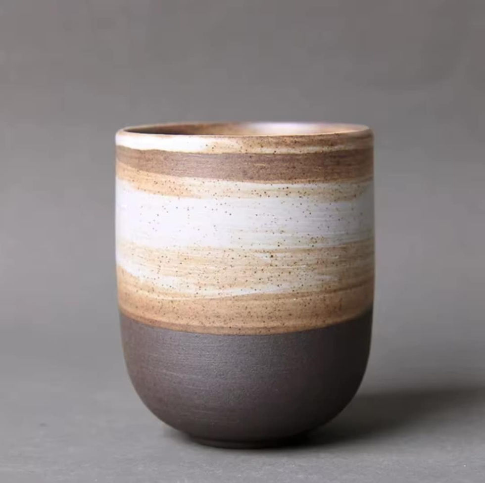 Miniature : Duo de tasse en céramique artisan