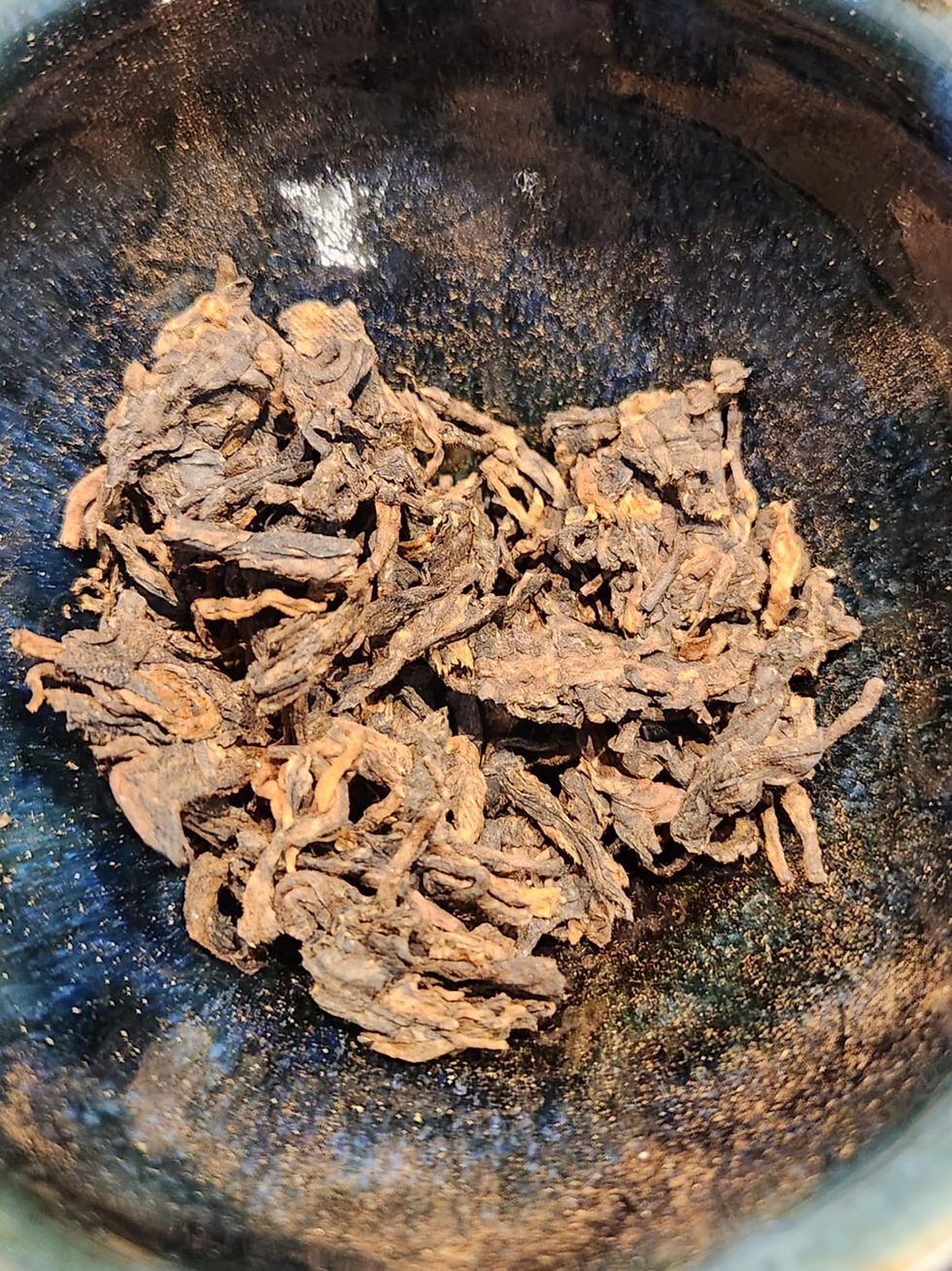 Miniature : Pu-erh shou Année 2022 - Jinggu Teng Tiao