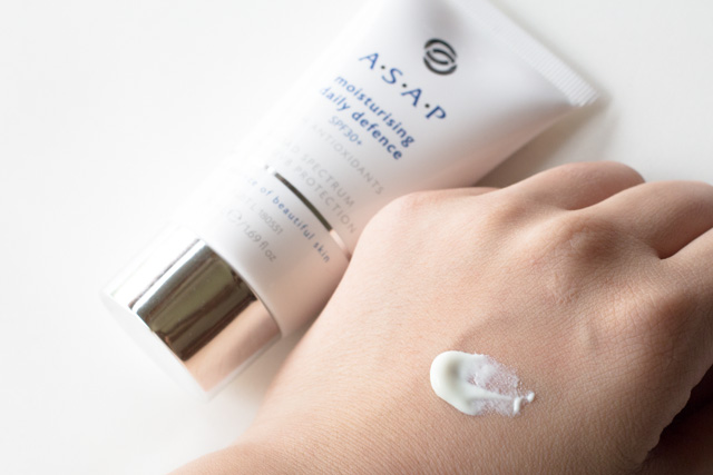 asap moisturiser