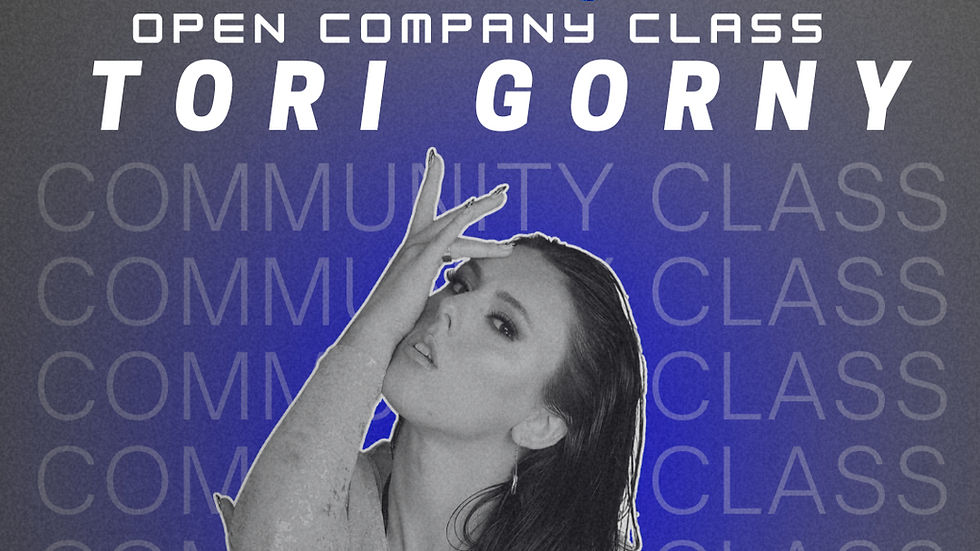 COMMUNITY CLASS: Tori Gorny (APEX Co. Class)