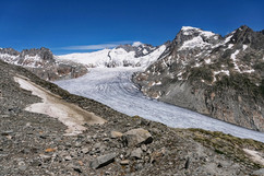 Der Rhonegletscher beim Nägelisgrätli