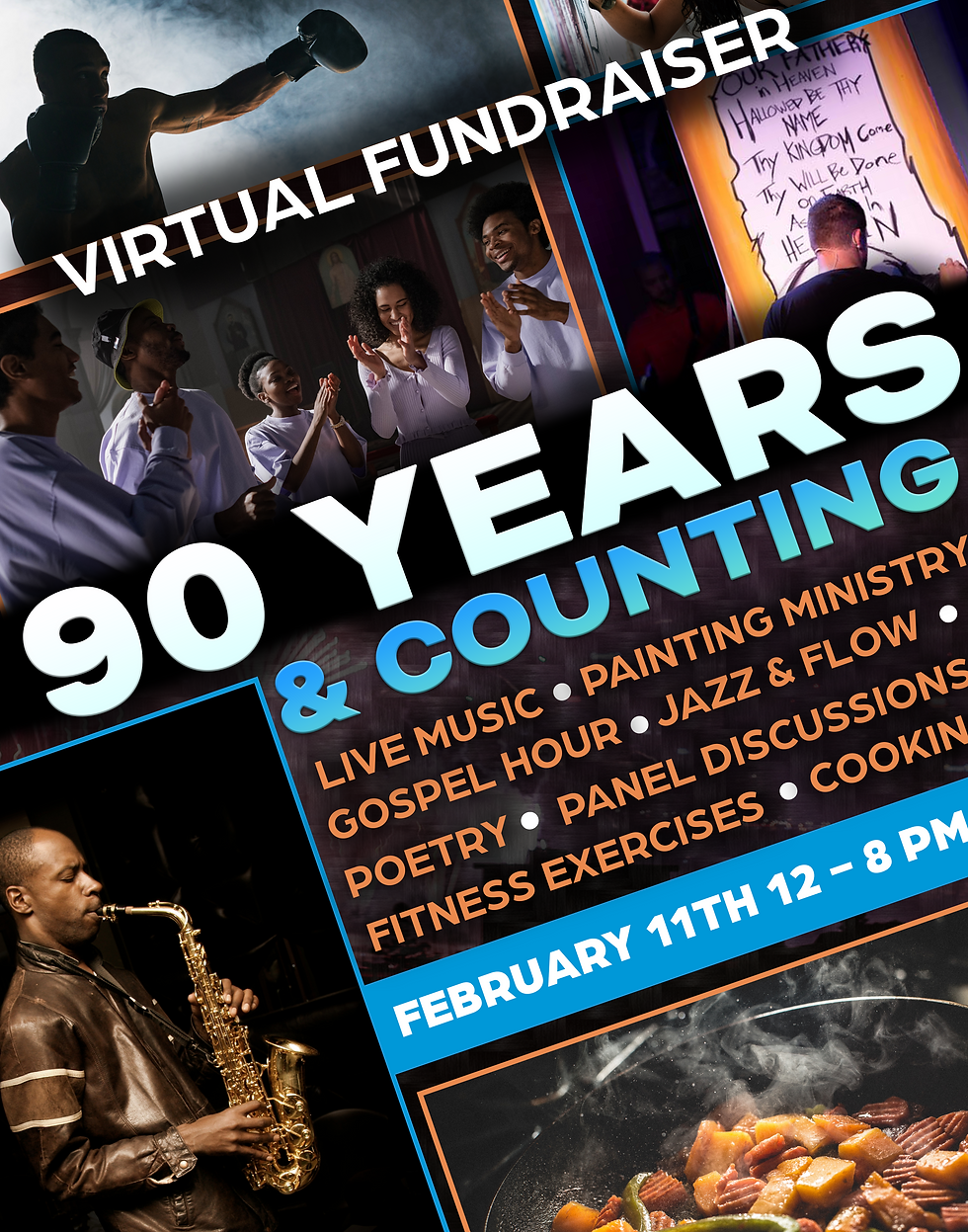 90 Years & Counting Virtual Fundraiser