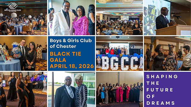 Boys & Girls Club of Chester's 2026 Black Tie Gala | BGCC Boys & Girls Club of Chester's 2026 Black Tie Gala | BGCC