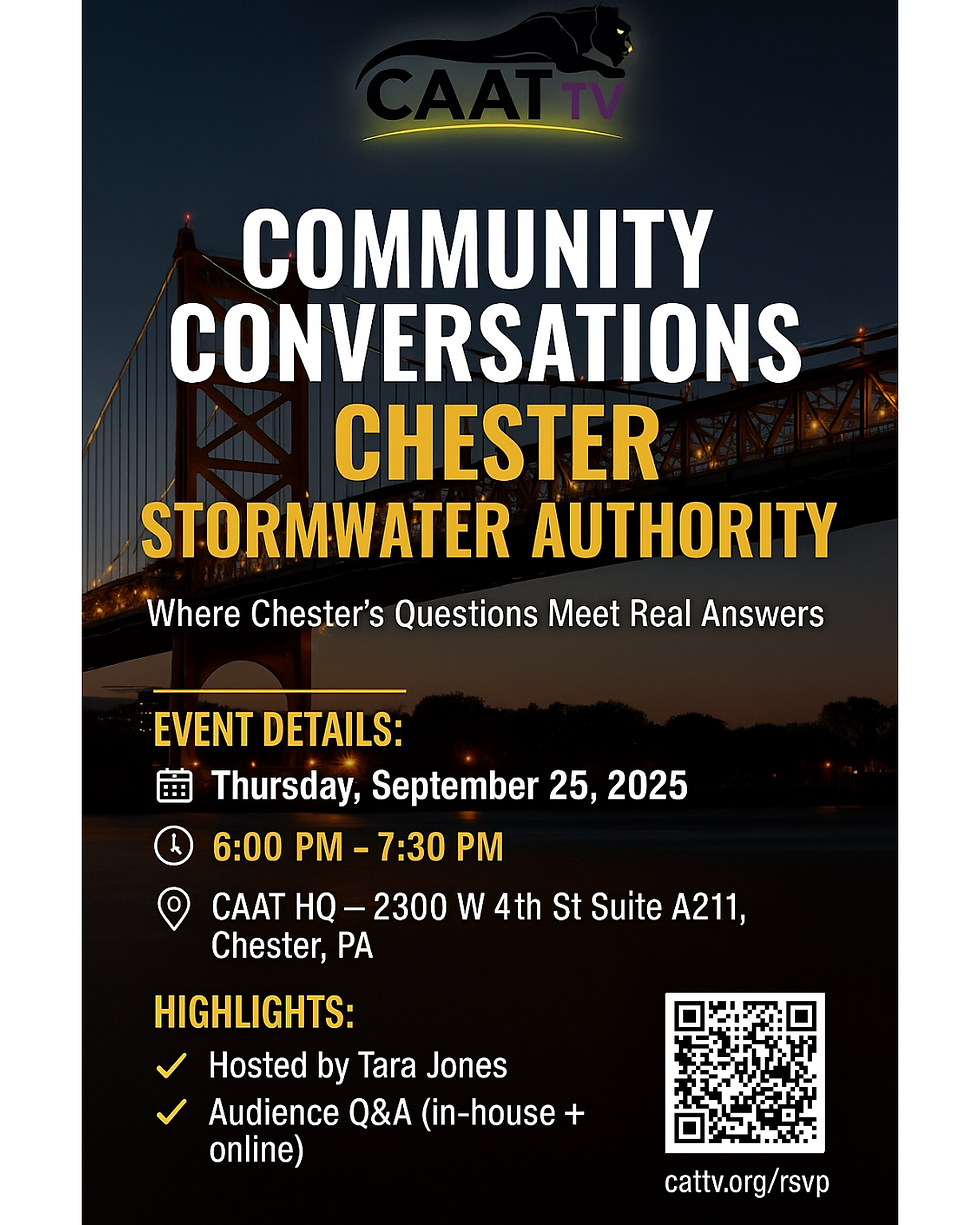 Community Conversations with Stormwater Authority of Chester