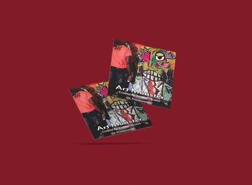 mockup-of-two-square-business-cards-floa