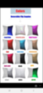 Thumbnail: Custom Sequence Pillows