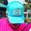 Thumbnail: Man wearing Turquoise Let's Dink Pickleball Trucker Hat so you can clearly see the Let's Dink Patch on the front