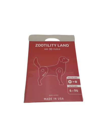 Thumbnail: Dog 3D Laser Cut Model Front View