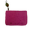 Thumbnail: Pink Llama Zippered Pouch Back View