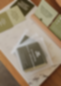 Grounding Shower Affirmation™ Cards for Adults shown on a table
