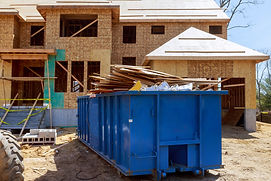 Construction Debris in front of house under construction.jpg