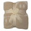 Thumbnail: Beige Smile Reversible Luxe Blanket shown folded up with a bow around it