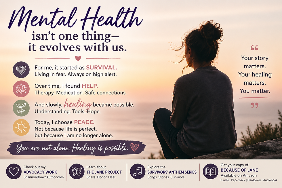 Mental Health Isn’t One Thing - It Evolves With Us