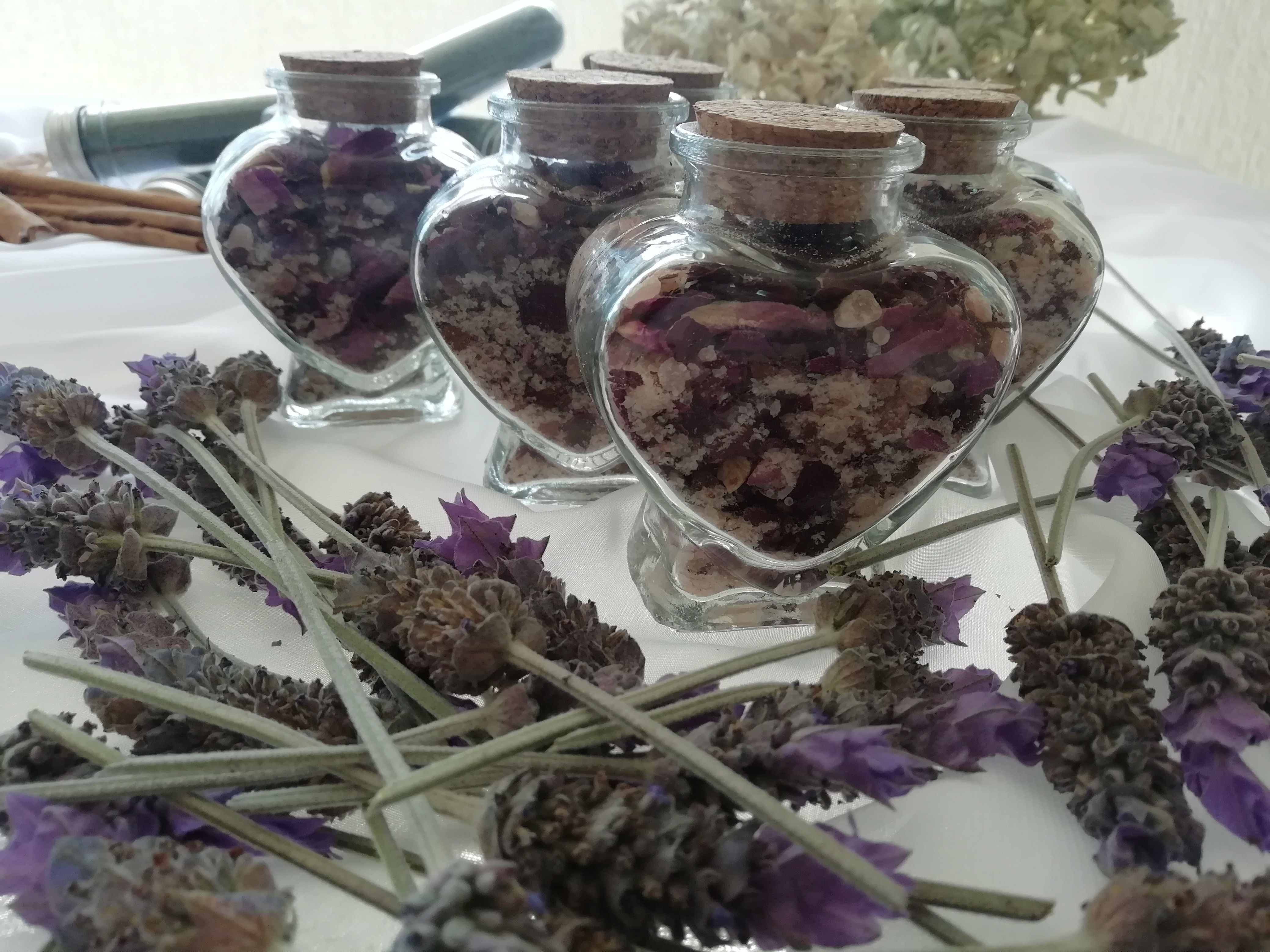 Sales Energeticas, Sal de Rosas del Himalaya y Rosas de Castilla