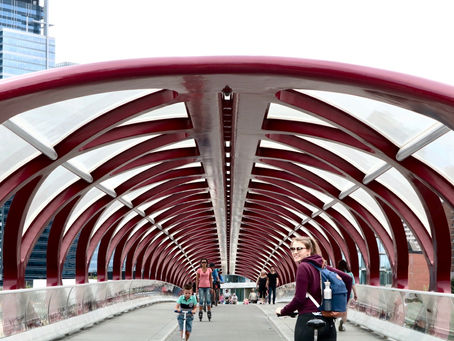 Fahrrad-Sightseeing-Tour durch Calgary