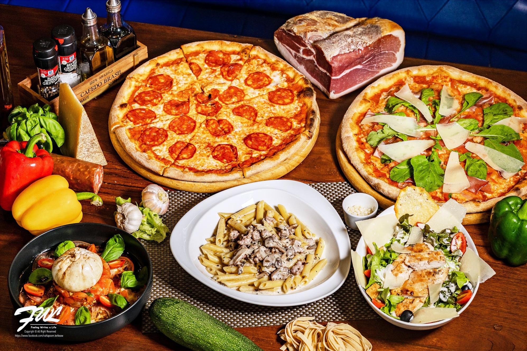 Italian Food Marco's Restaurant Pattaya City