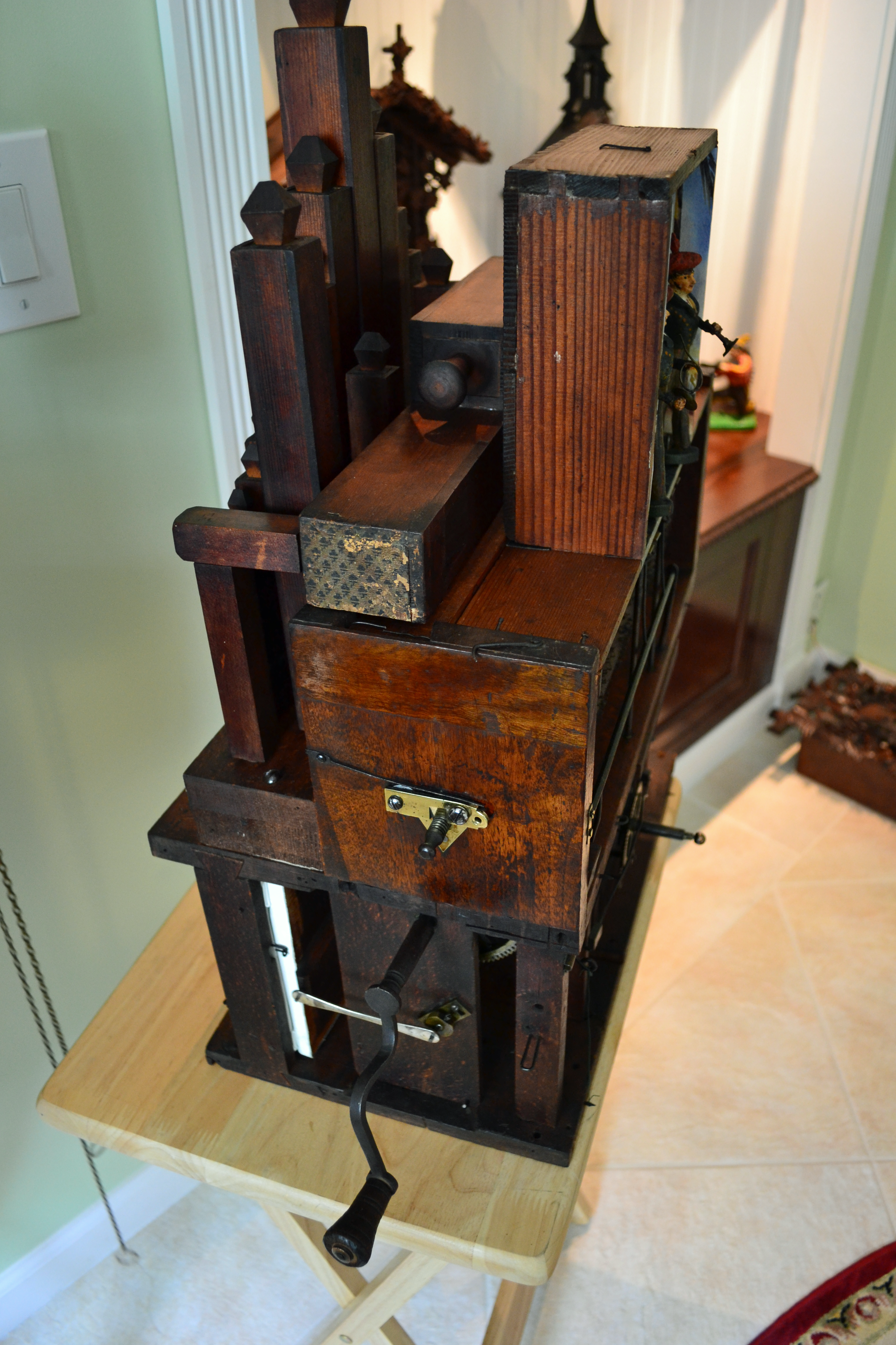 Black Forest Organ Clock