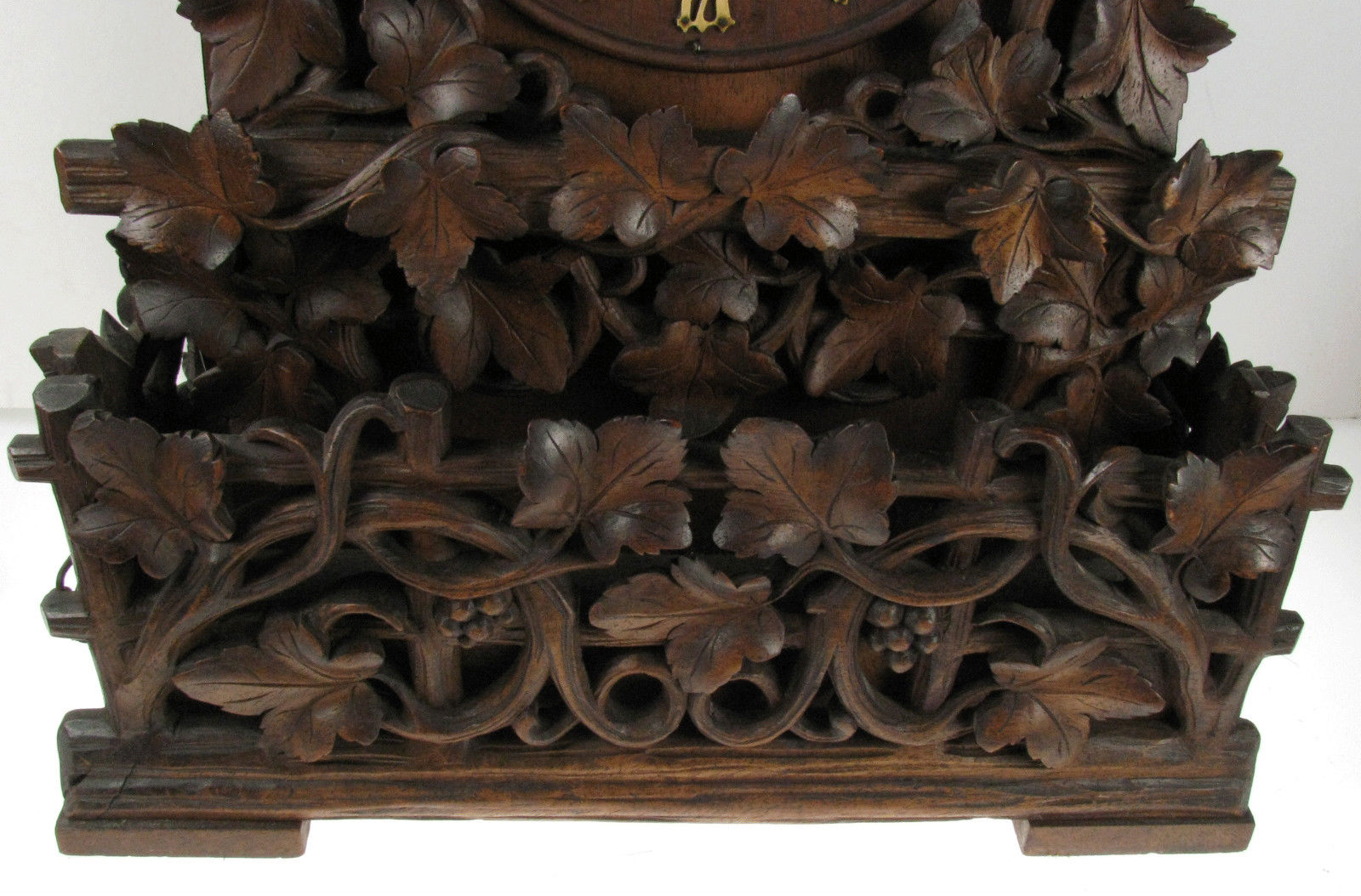 Ketterer Cuckoo Clock base carving