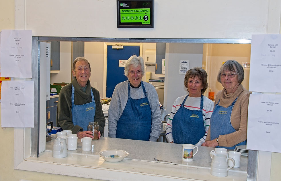 The catering team provided tea and coffee throughout the day and also a light lunch which was enjoyed by all.