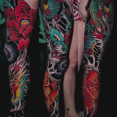 Рукав «Нога японского дракона»