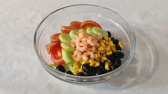 Shrimps salad