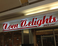 Perspex fabricated LED sign