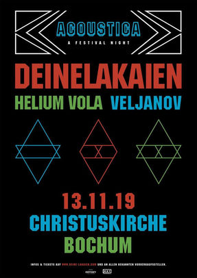 Deine Lakaien - „Acoustica - A Festival Night"-Tour - Christuskirche, Bochum - 13.11.2019