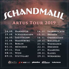 Schandmaul - „Artus"-Tour - Turbinenhalle, Oberhausen - 16.11.2019