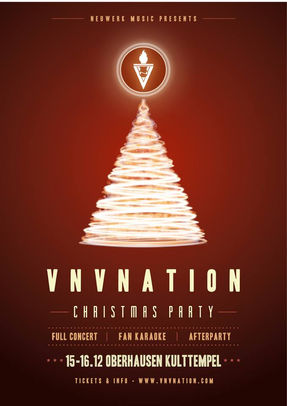 VNV Nation - „Christmas Party"-Tour - Kulttempel, Oberhausen - 15.12.2017