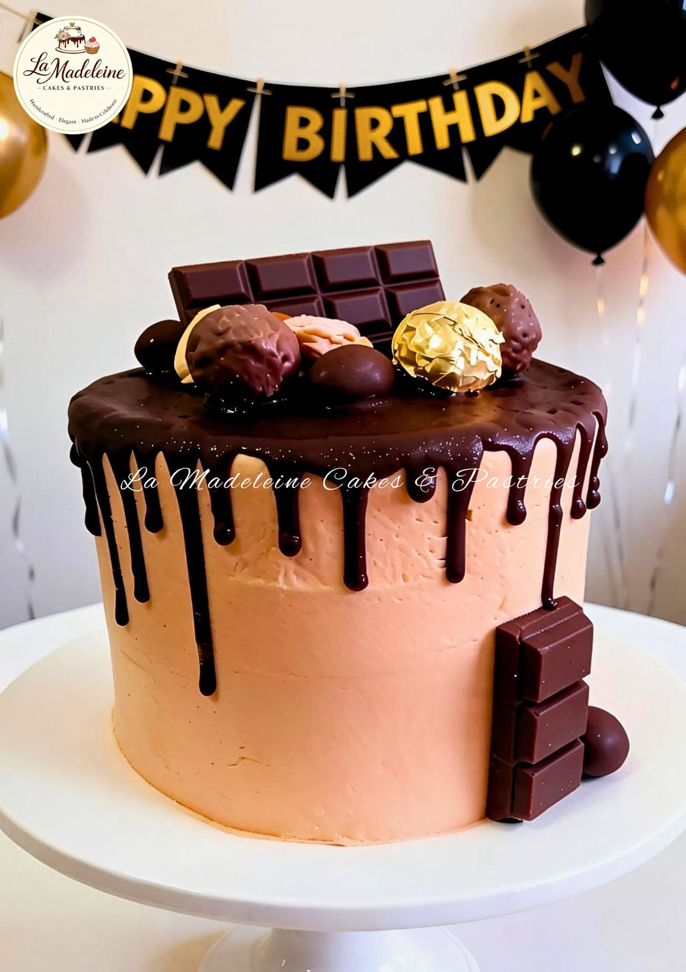 Midnight Chocolate Luxe Cake