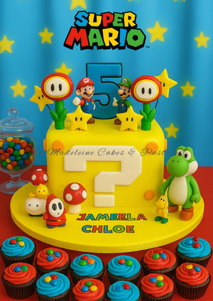 Boy's Birthday Cake